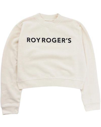 Roy Rogers Felpe con cappuccio - Bianco