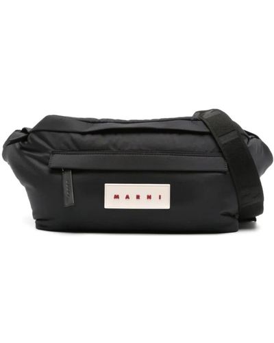 Marni Belt Bags - Black