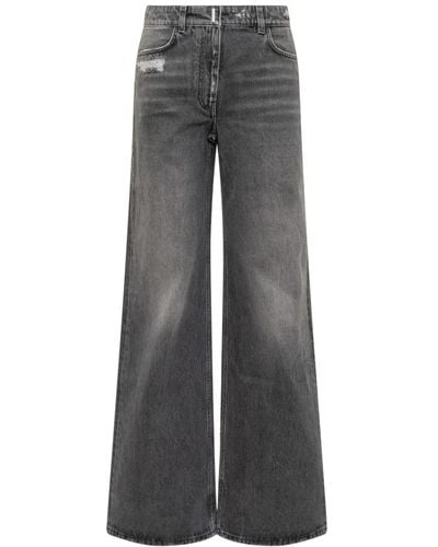 Givenchy Wide jeans - Gris