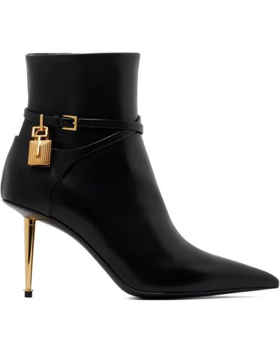 Tom Ford Heeled Boots - Black