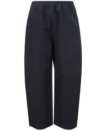 Sofie D'Hoore Cropped Trousers - Blue