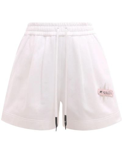 Krizia Shorts > short shorts - Blanc