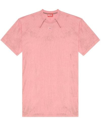 DIESEL T-Shirts - Pink