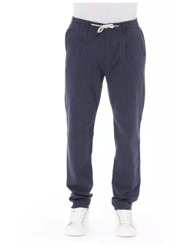 Baldinini Straight Pants - Blue