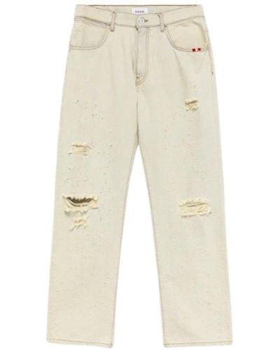AMISH Straight Jeans - Natural