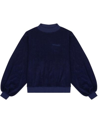 Wrangler Sweatshirt - Blau