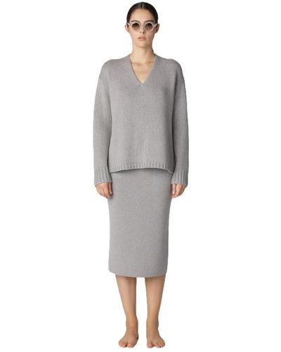 SMINFINITY Cashmere pullover - Gris