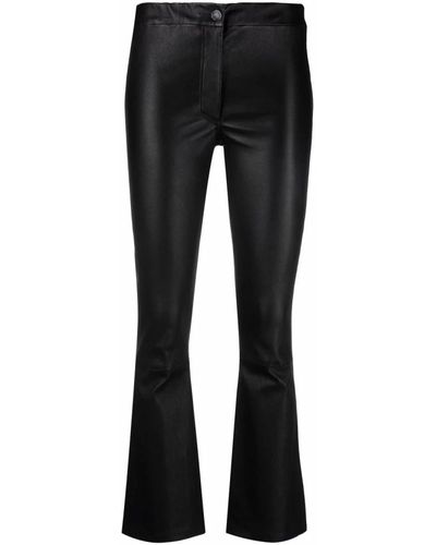 Arma Trousers > leather trousers - Noir