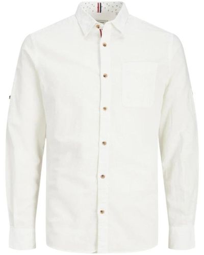 Jack & Jones Casual Shirts - White