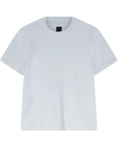 Add Baumwoll jersey rundhals t-shirt - Weiß
