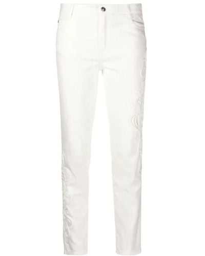 Ermanno Scervino Jeans > slim-fit jeans - Blanc