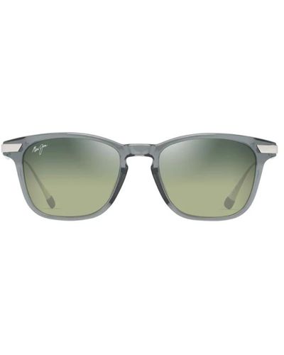 Maui Jim Schwarze sonnenbrille für frauen - Grün