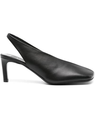 Jil Sander Court Shoes - Black