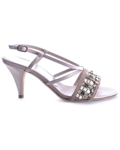 Alberta Ferretti High Heel Sandals - Metallic