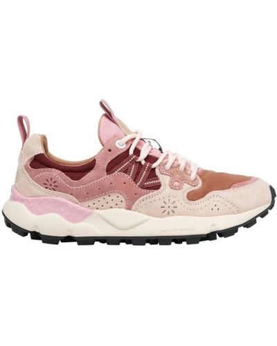 Flower Mountain Sneakers - Rosa