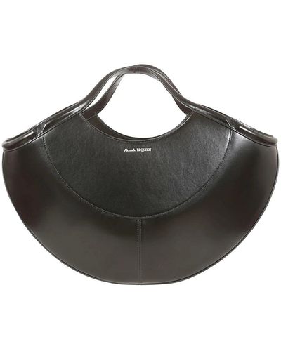Alexander McQueen Tote Bags - Black
