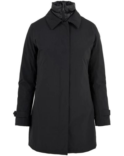 People Of Shibuya Coats > down coats - Noir