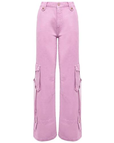 Blugirl Blumarine Wide Trousers - Pink
