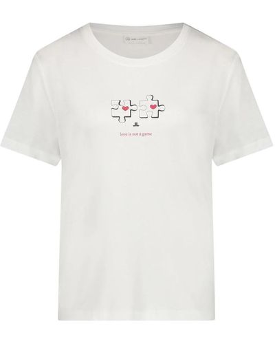 Jane Lushka Camiseta ninja logo | blanco