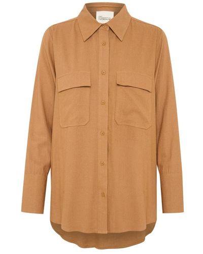 My Essential Wardrobe Blouses & shirts > shirts - Marron