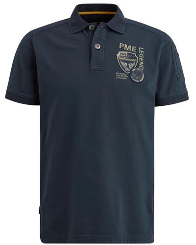 PME LEGEND Tops > polo shirts - Bleu