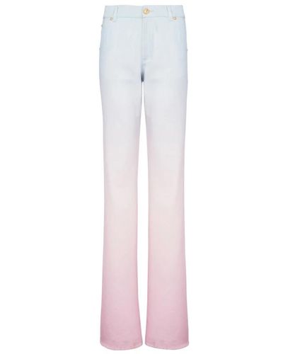 Balmain X evian - lockere jeans - Pink