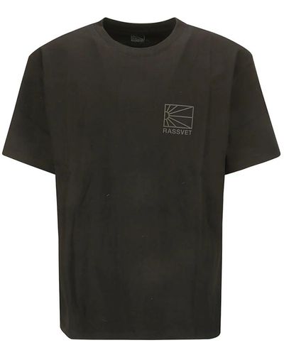 Rassvet (PACCBET) T-shirt mini logo nero