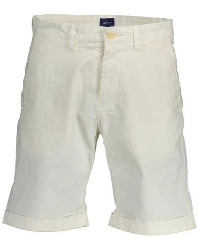 Yes-Zee Denim shorts - Grau