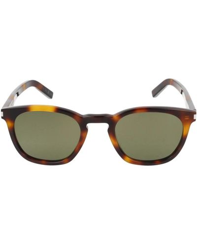 Saint Laurent Sunglasses Sl 28 - Brown