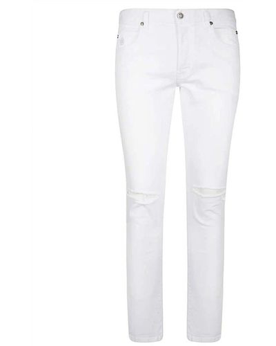 Balmain Jeans skinny - Bianco