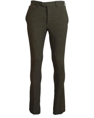 Bencivenga Pantaloni in cotone autentici - Grigio