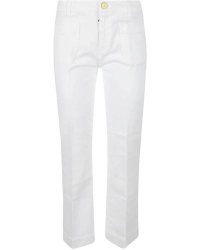 The Seafarer Straight Trousers - White