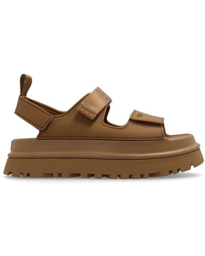 UGG Flat Sandals - Brown