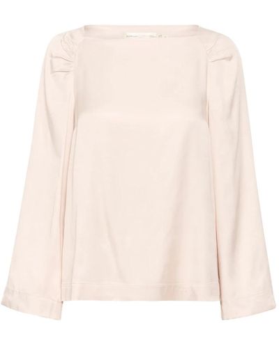 Inwear Blusa elegante con dettagli a balze - Rosa