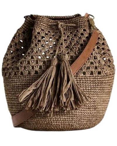 IBELIV Bags > bucket bags - Marron
