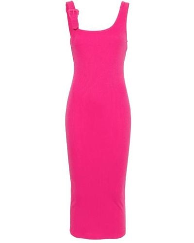 Versace Midi Dresses - Pink