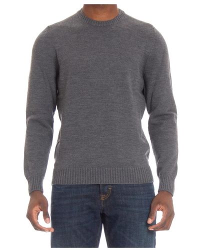 Drumohr Round-neck knitwear - Grau