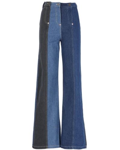 Moschino Wide trousers - Blau
