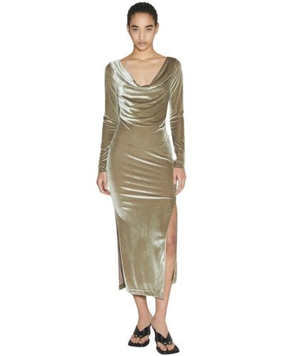 Helmut Lang Dresses - Mettallic