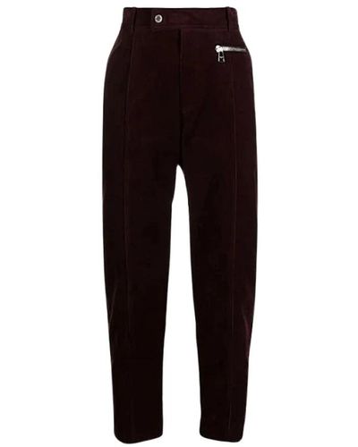 Balmain Trousers > slim-fit trousers - Noir