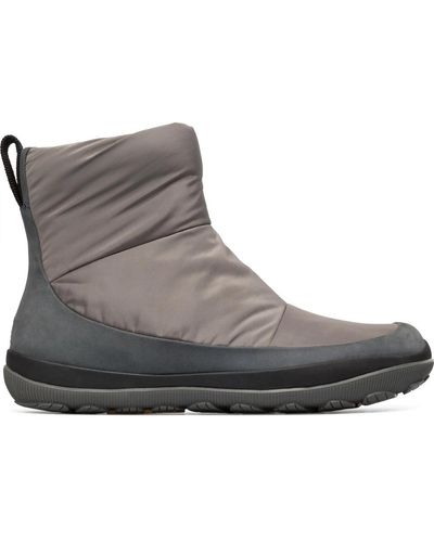 Camper Ankle Boots - Gray