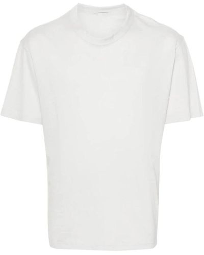C.P. Company Graues baumwoll-jersey t-shirt - Weiß