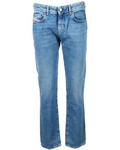 DIESEL Himmelblaue jeans für frauen