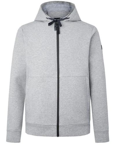 Hackett Sweatshirts & hoodies > zip-throughs - Gris