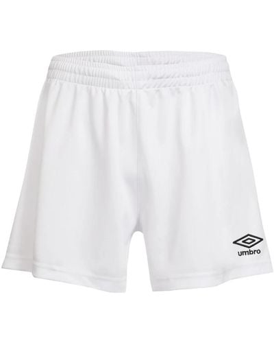 Umbro Short rugby teamwear - Bianco