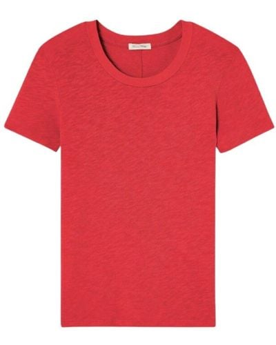 American Vintage T-Shirts - Red