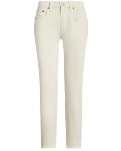Ralph Lauren Cropped Trousers - White