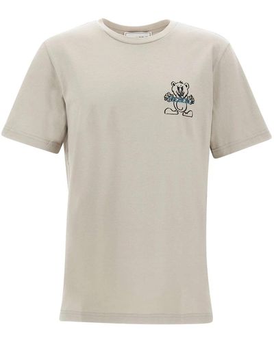 Iceberg Baumwoll t-shirt, , logo print - Grau