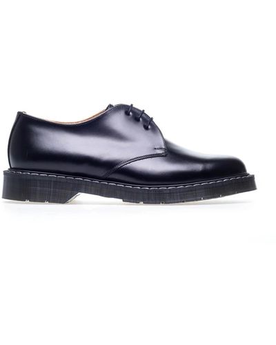 Solovair Shoes > flats > business shoes - Bleu