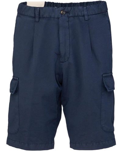 BRIGLIA Casual Shorts - Blue